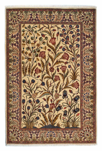 Qom Teppe 142x206cm - Persisk teppe