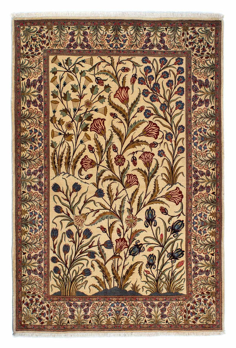Qom Teppe 206x142cm - Persisk teppe