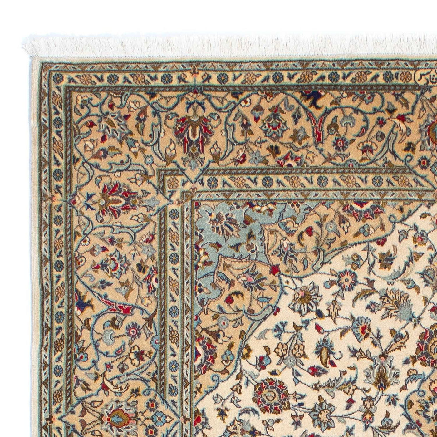 Kashan Teppe 216x142cm - Persisk teppe