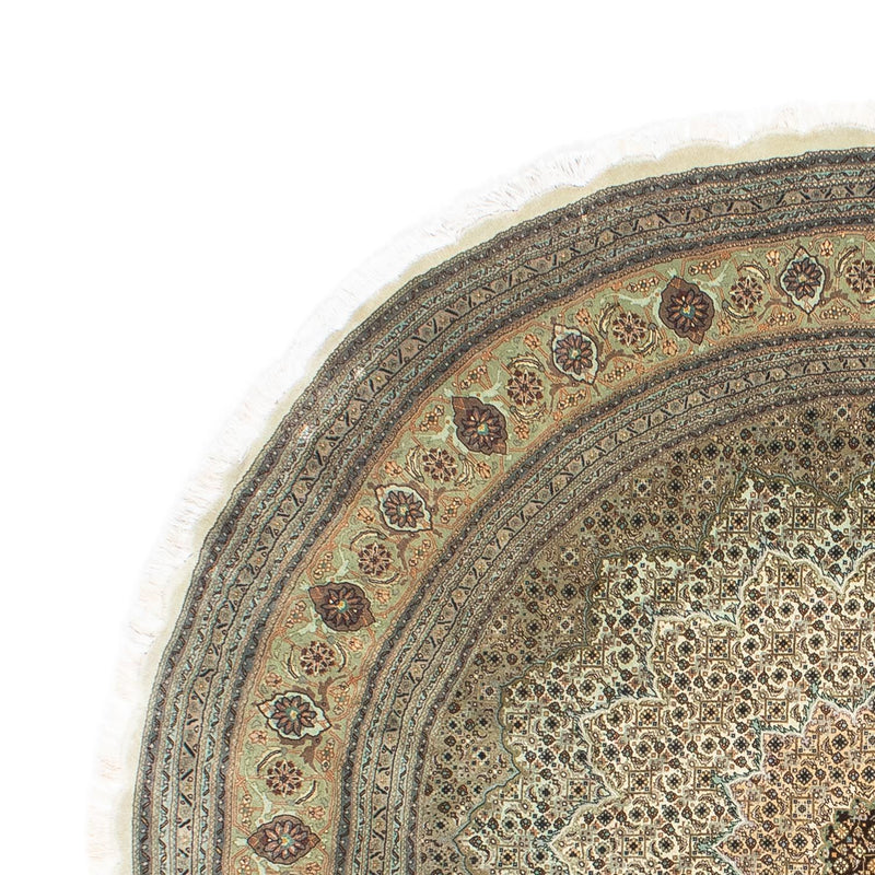 Tabriz - 50 Raj Teppe 195x195cm - Persisk teppe