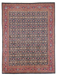 Persisk teppe - klassisk - 375 x 288 cm - mørkeblå – product image