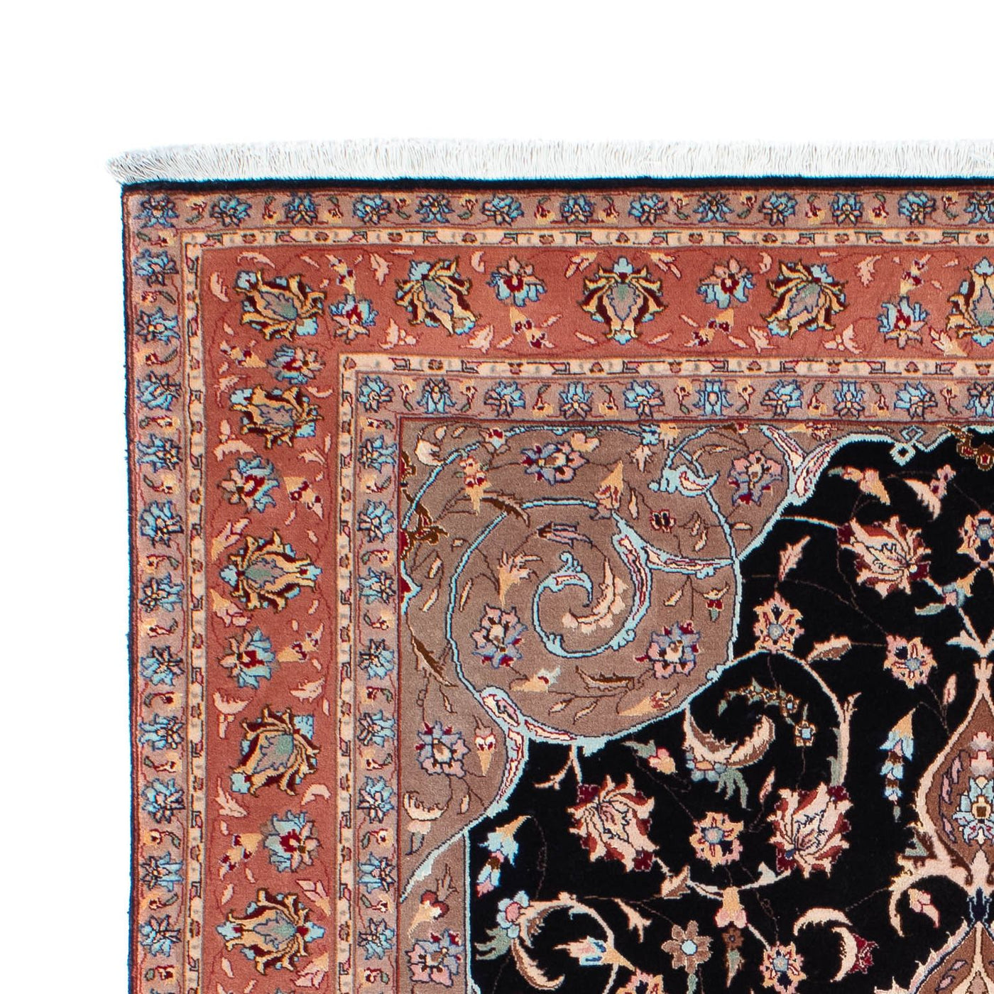 Tabriz - 50 Raj Teppe 201x155cm - Persisk teppe