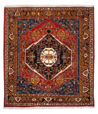Gabbeh teppe - Kashkuli persisk teppe - 200 x 180 cm - mørk rød – product image