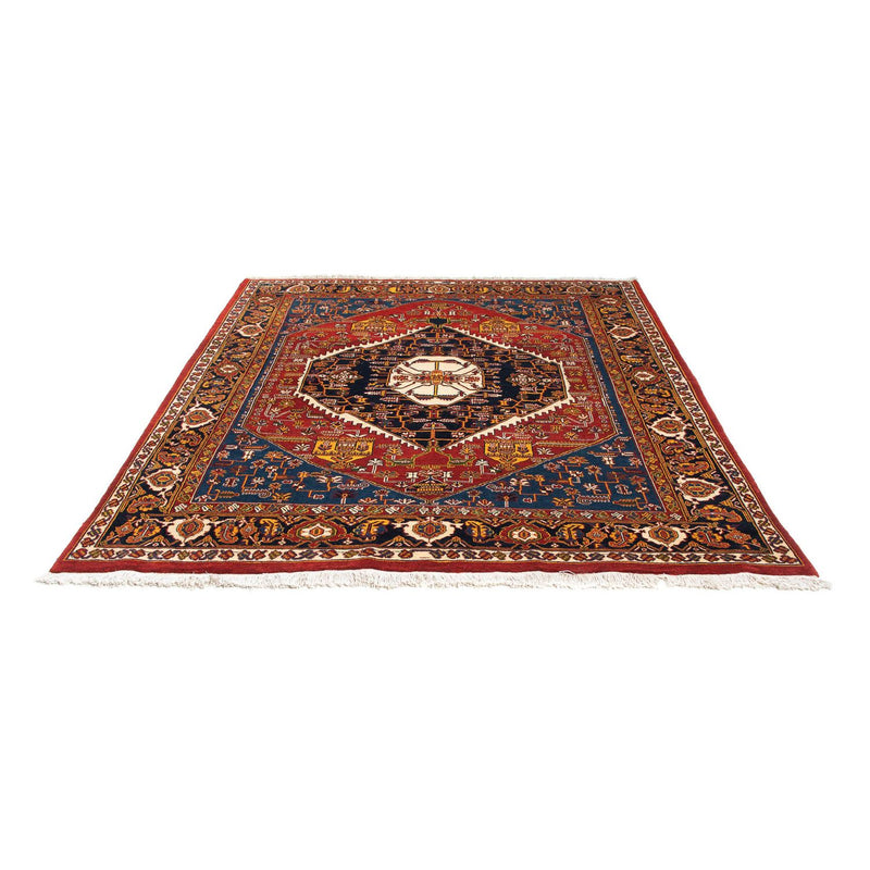 Gabbeh teppe - Kashkuli persisk teppe - 200 x 180 cm - mørk rød