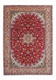 Tabriz - 50 Raj Teppe 205x307cm - Persisk teppe - mørk rød
