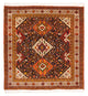 Qashqai Teppe 208x201cm - Persisk teppe