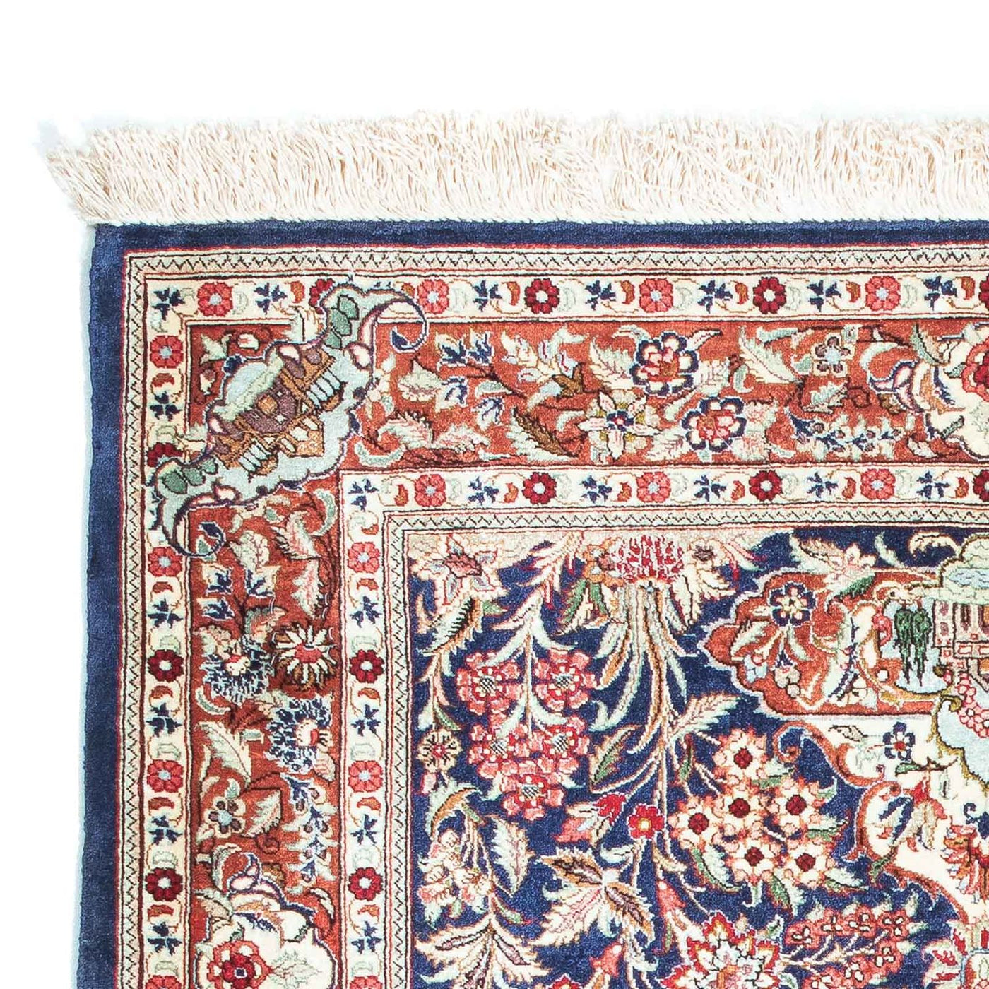 Qom Teppe 118x80cm - Persisk teppe