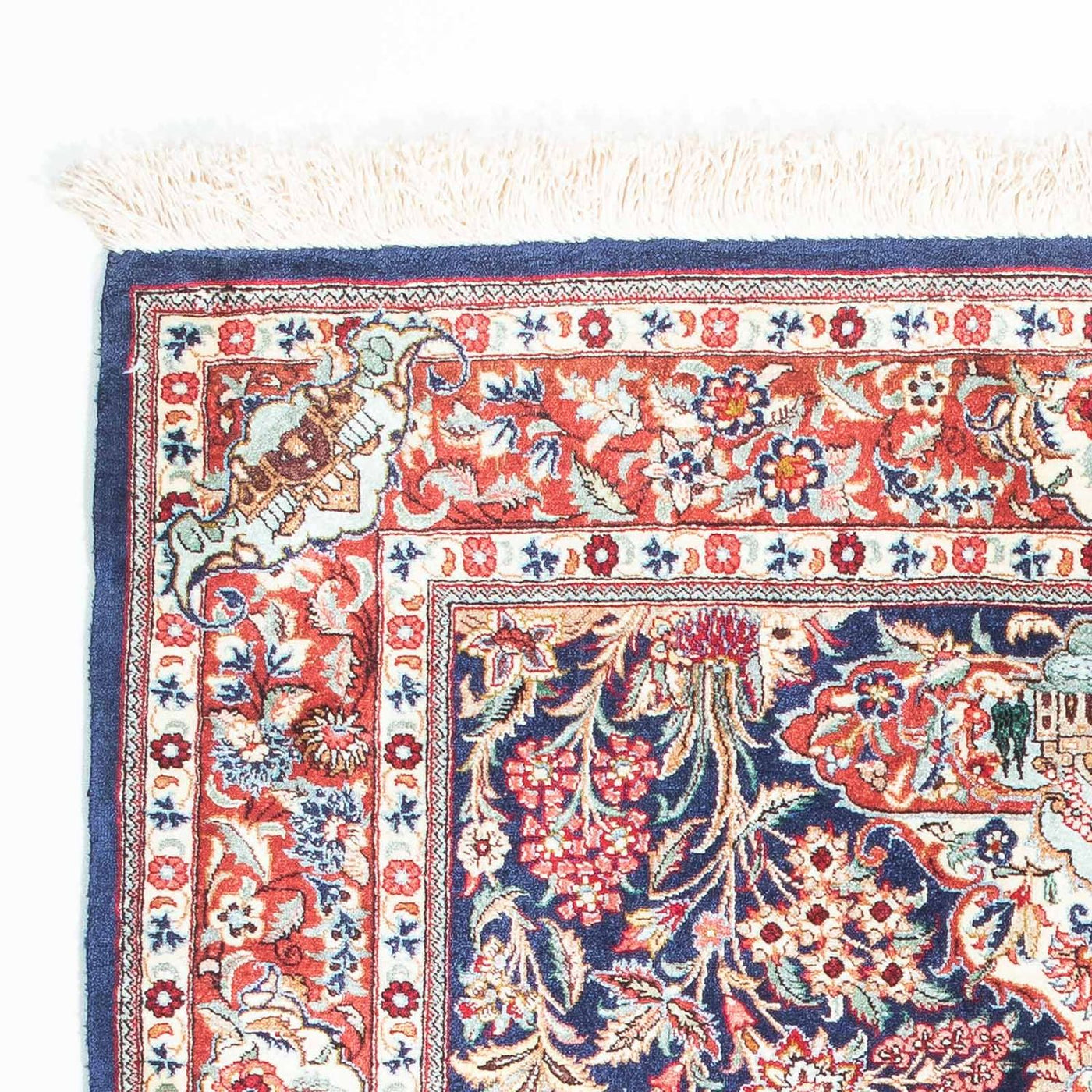 Qom Teppe 116x78cm - Persisk teppe