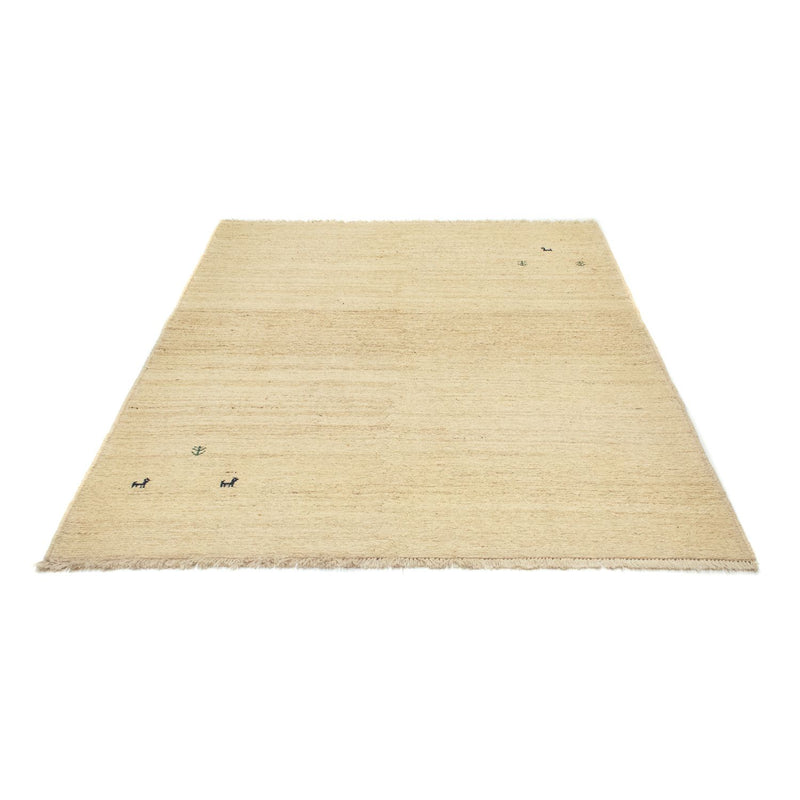 Persisk Gabbeh Teppe 143x175cm - Perserteppich Wollteppich