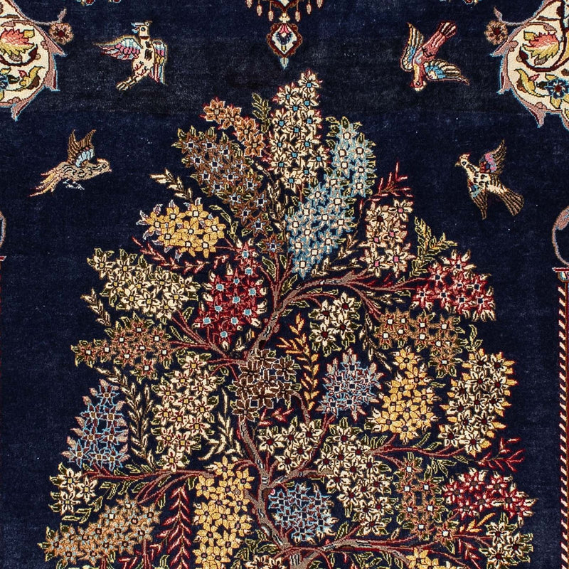 Qom Teppe 214x127cm - Persisk teppe