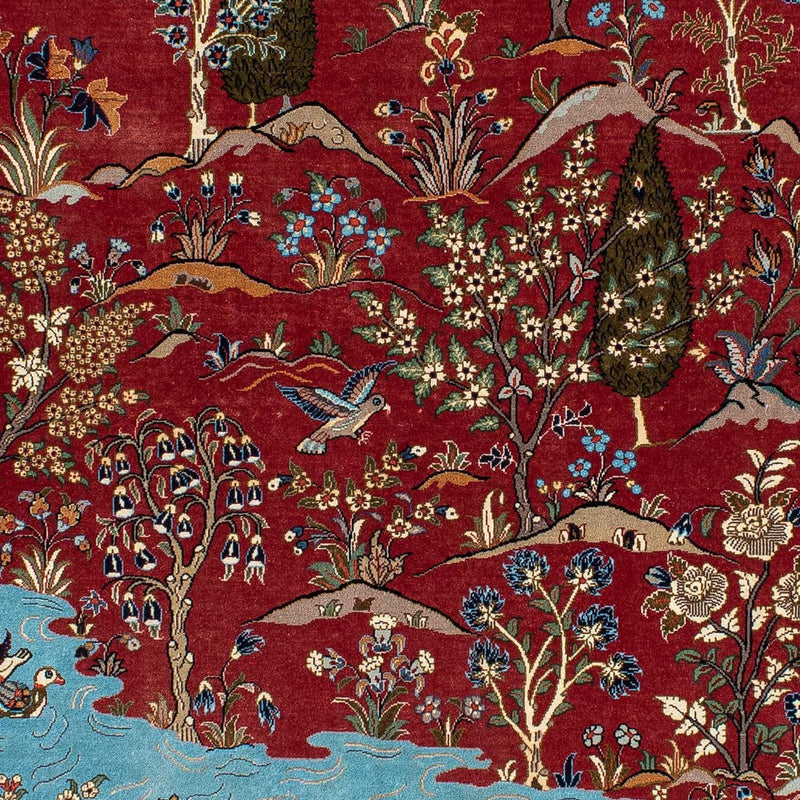 Qom Teppe 138x203cm - Persisk teppe