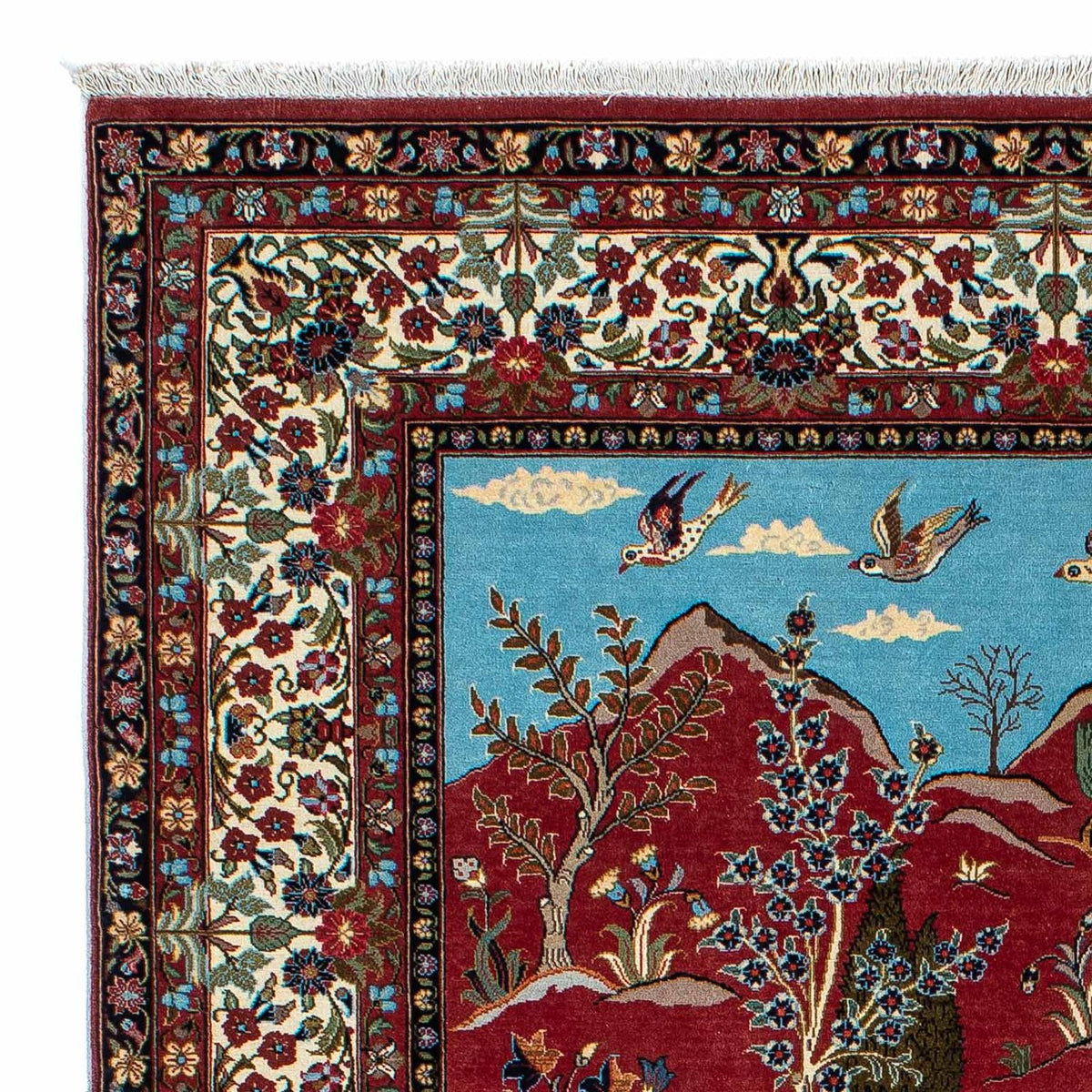 Qom Teppe 138x203cm - Persisk teppe