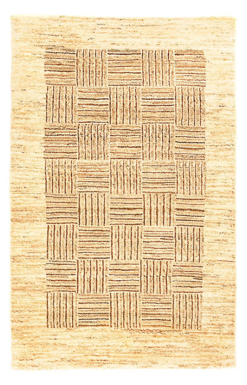 Indo Gabbeh Teppe 97x62cm - Perserteppich Wollteppich