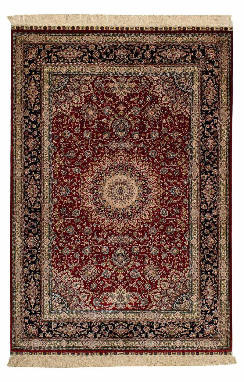 Kinesisk silke Teppe 183x122cm - Persisk teppe