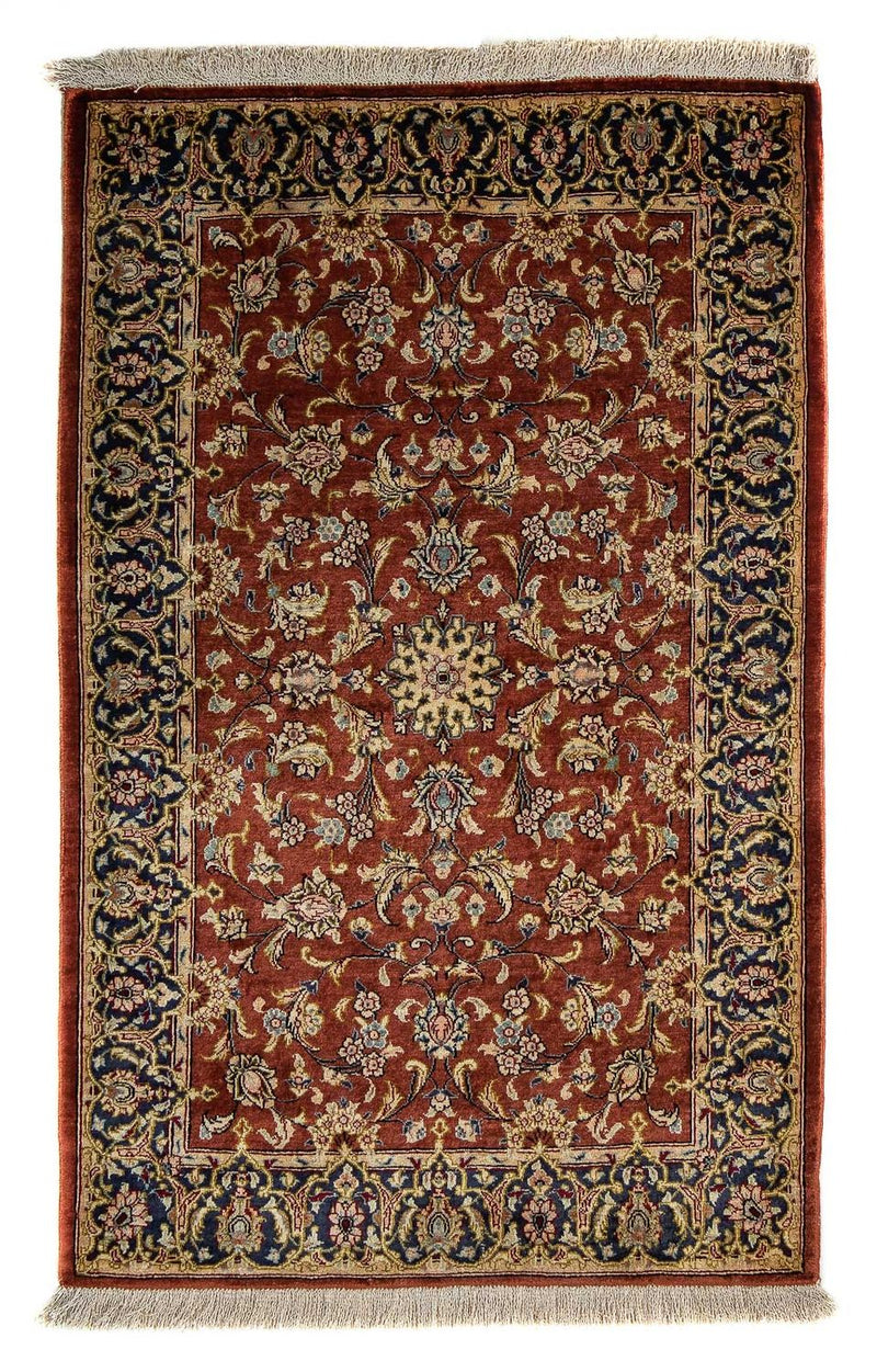 Qom Teppe 85x56cm - Persisk teppe