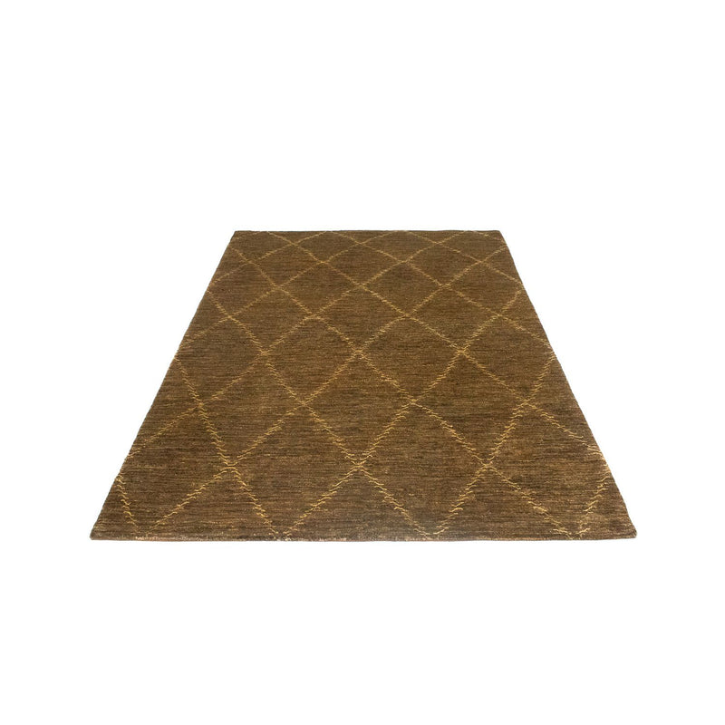Indo Gabbeh Teppe 137x205cm - Perserteppich Wollteppich