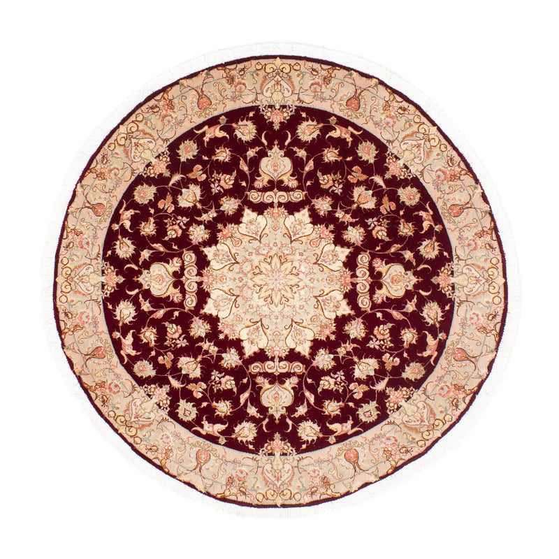 Tabriz - 50 Raj Teppe 150x150cm - Persisk teppe