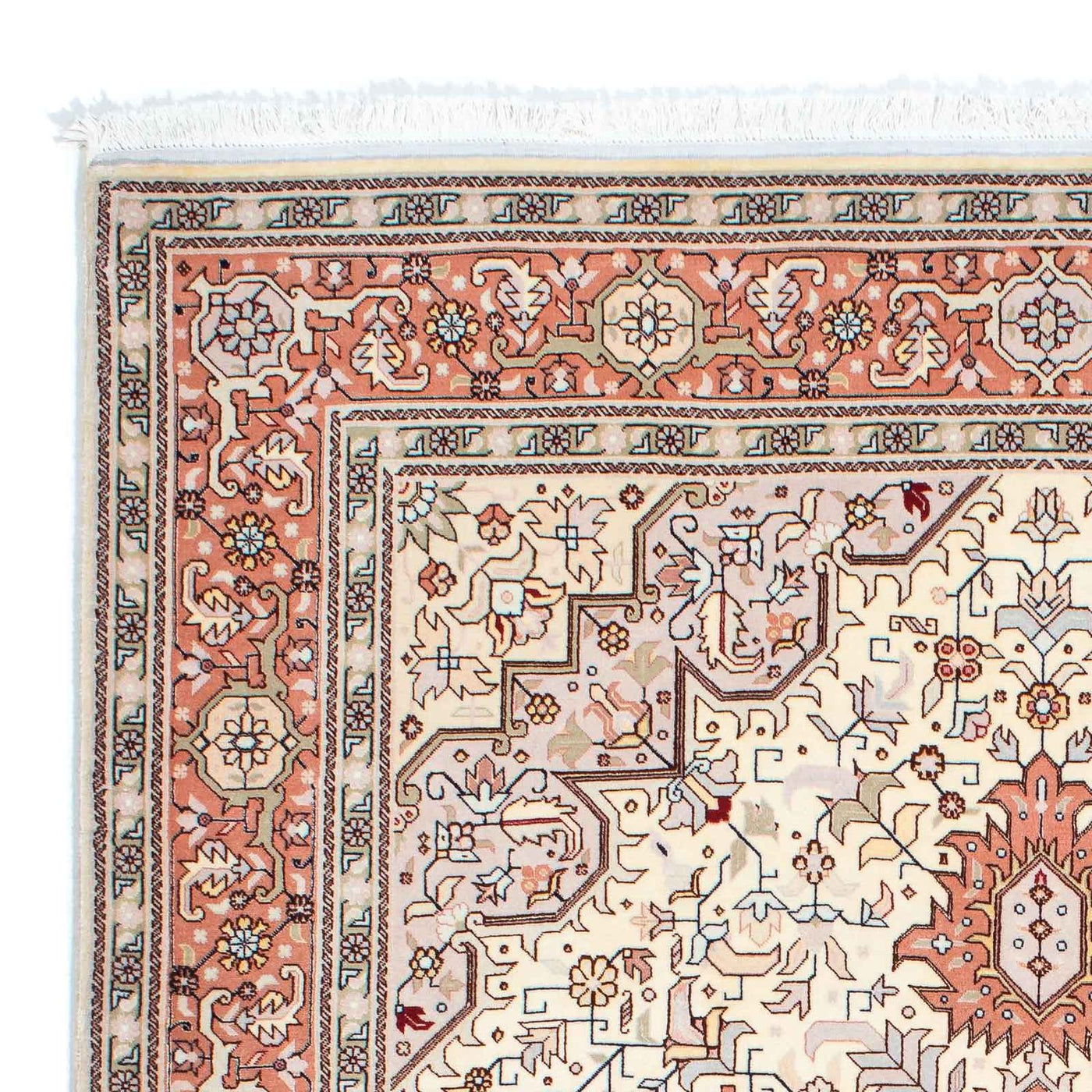Tabriz - 50 Raj Teppe 211x151cm - Persisk teppe