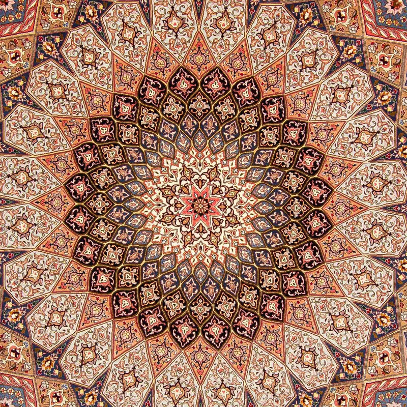 Tabriz - 50 Raj Teppe 408x296cm - Persisk teppe