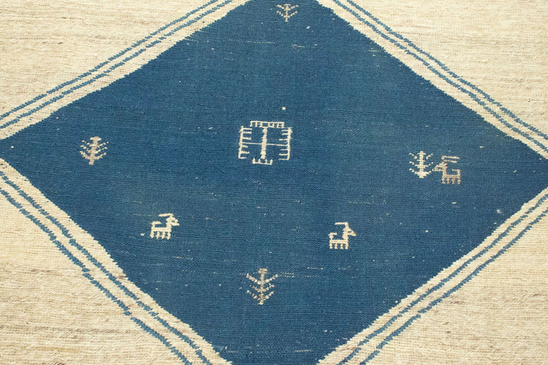 Persisk Gabbeh Teppe 222x167cm - Perserteppich Wollteppich