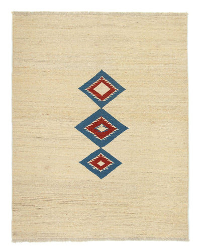 Persisk Gabbeh Teppe 145x188cm - Perserteppich Wollteppich