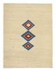 Persisk Gabbeh Teppe 188x145cm - Perserteppich Wollteppich