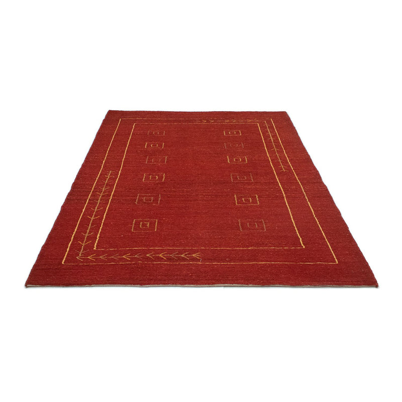 Persisk Gabbeh Teppe 196x143cm - Perserteppich Wollteppich