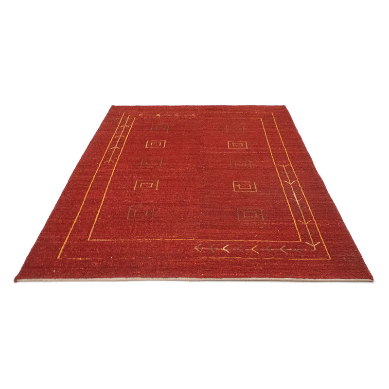 Persisk Gabbeh Teppe 196x146cm - Perserteppich Wollteppich