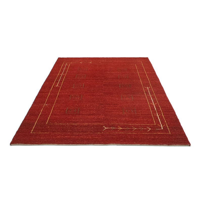 Persisk Gabbeh Teppe 144x197cm - Perserteppich Wollteppich