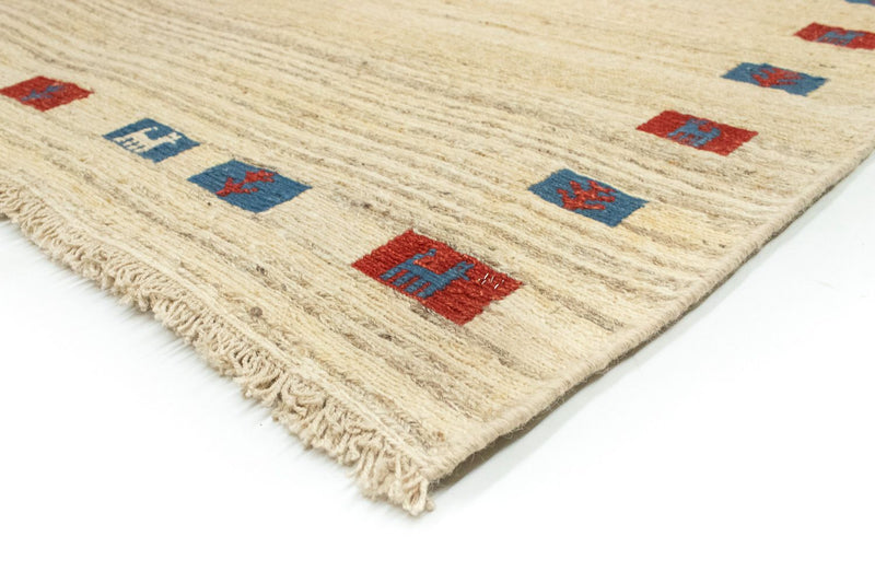 Persisk Gabbeh Teppe 196x156cm - Perserteppich Wollteppich