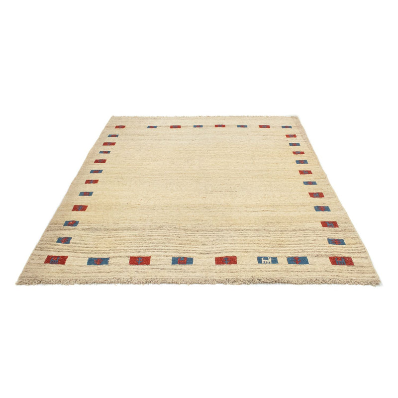 Persisk Gabbeh Teppe 196x156cm - Perserteppich Wollteppich