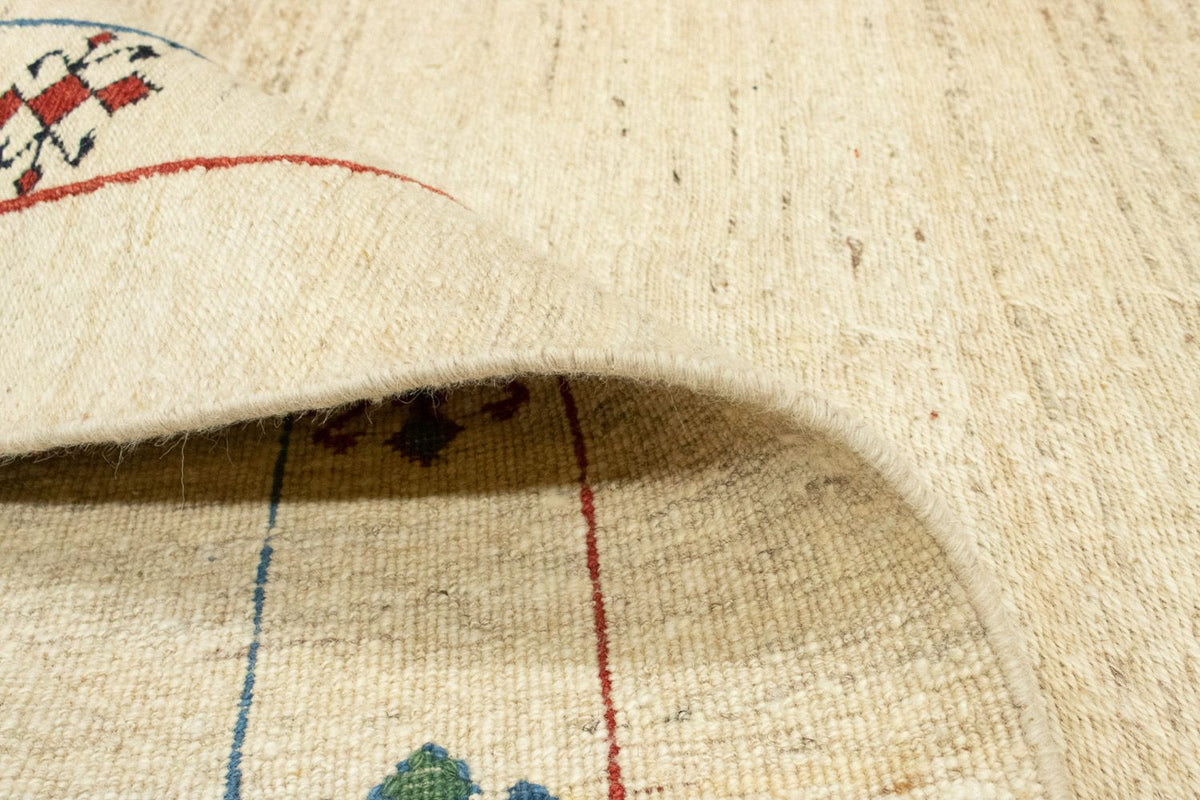 Persisk Gabbeh Teppe 147x206cm - Perserteppich Wollteppich