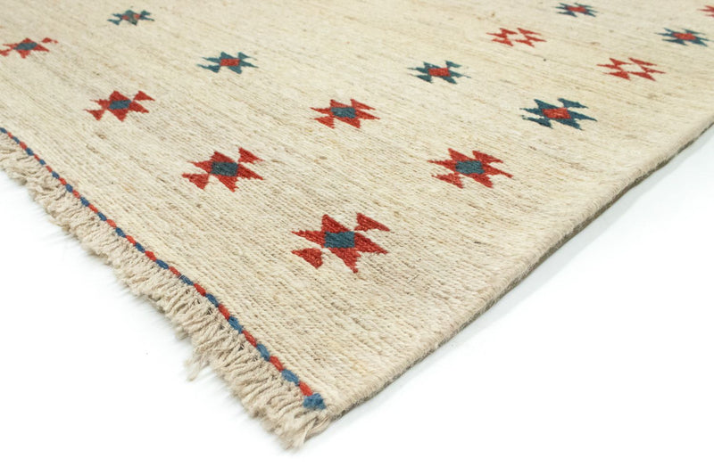 Persisk Gabbeh Teppe 206x150cm - Perserteppich Wollteppich