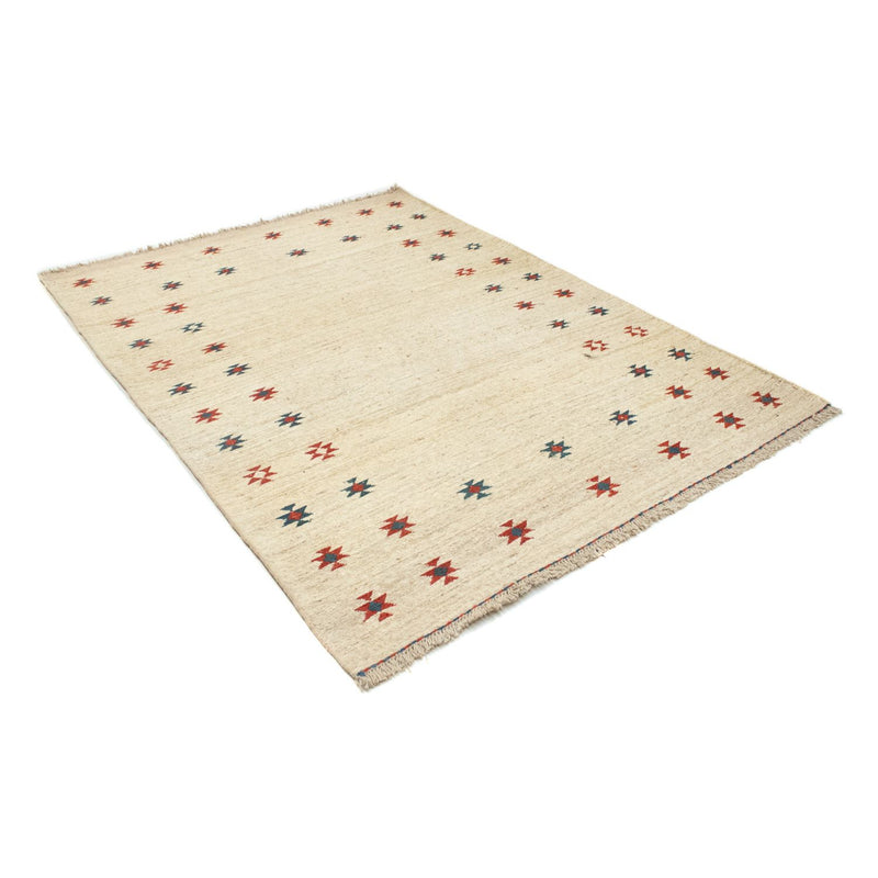 Persisk Gabbeh Teppe 206x150cm - Perserteppich Wollteppich