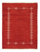Persisk Gabbeh Teppe 194x150cm - Perserteppich Wollteppich