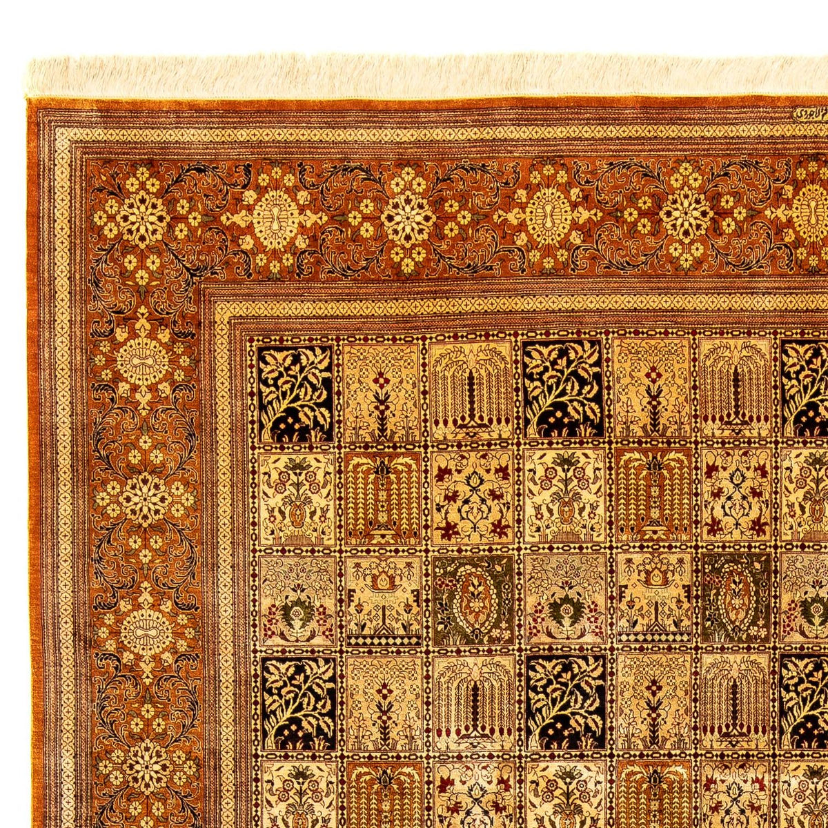 Qom Teppe 250x346cm - Persisk teppe