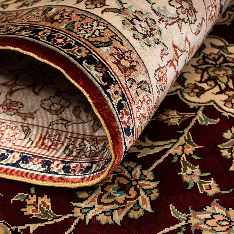 Qom silke Teppe 132x216cm - Persisk teppe