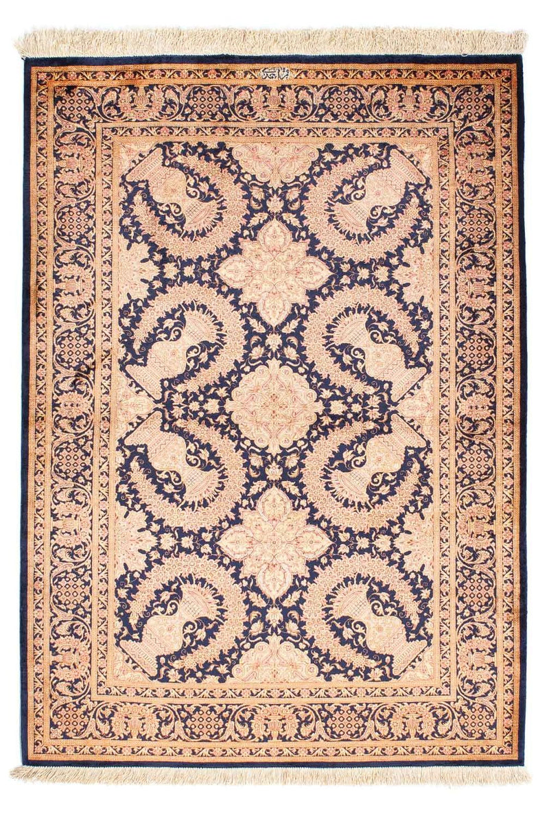 Qom Teppe 149x102cm - Persisk teppe