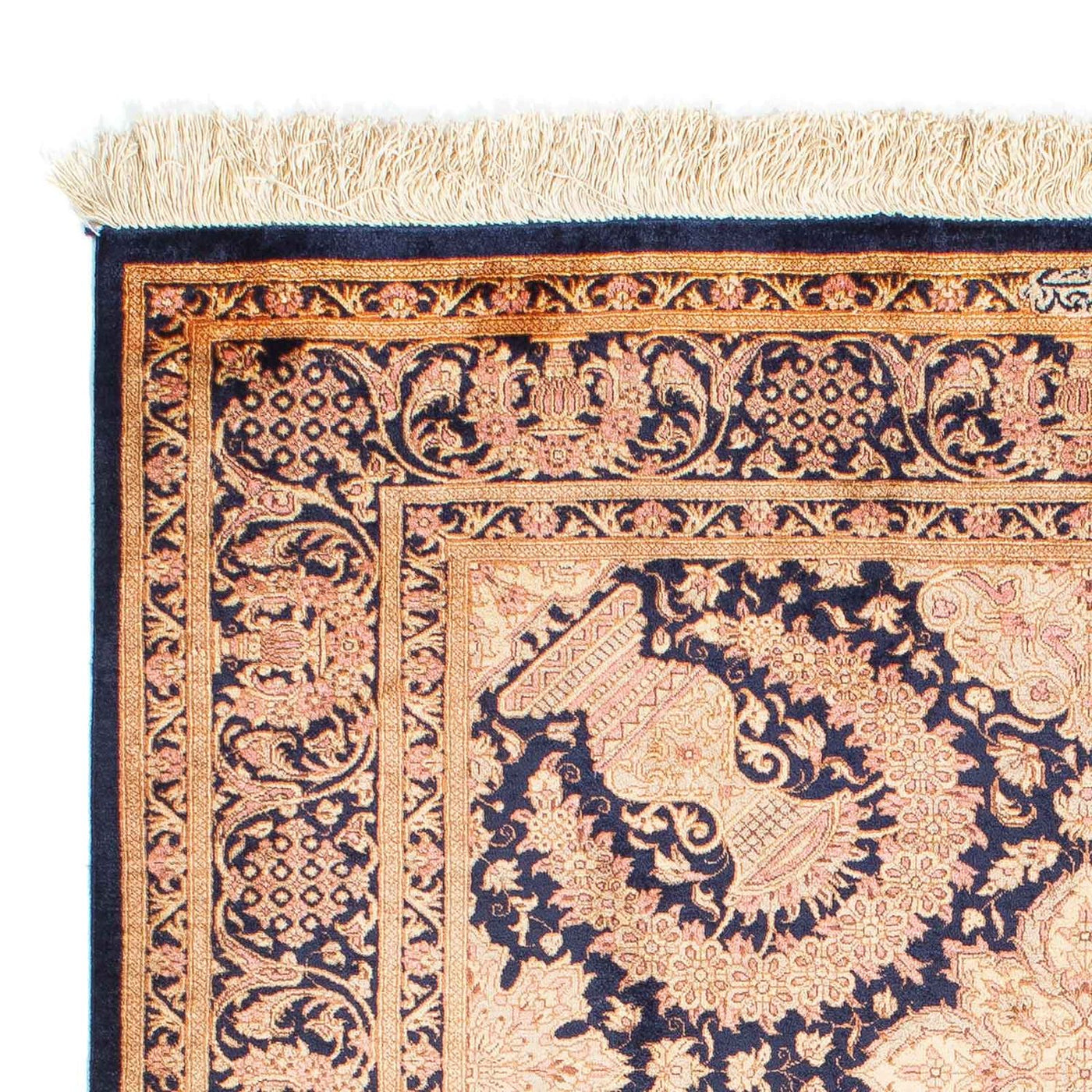 Qom Teppe 149x102cm - Persisk teppe