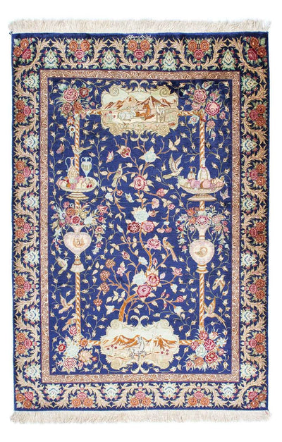 Qom Teppe 100x147cm - Persisk teppe