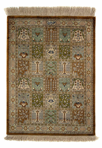 Qom Teppe 54x72cm - Persisk teppe