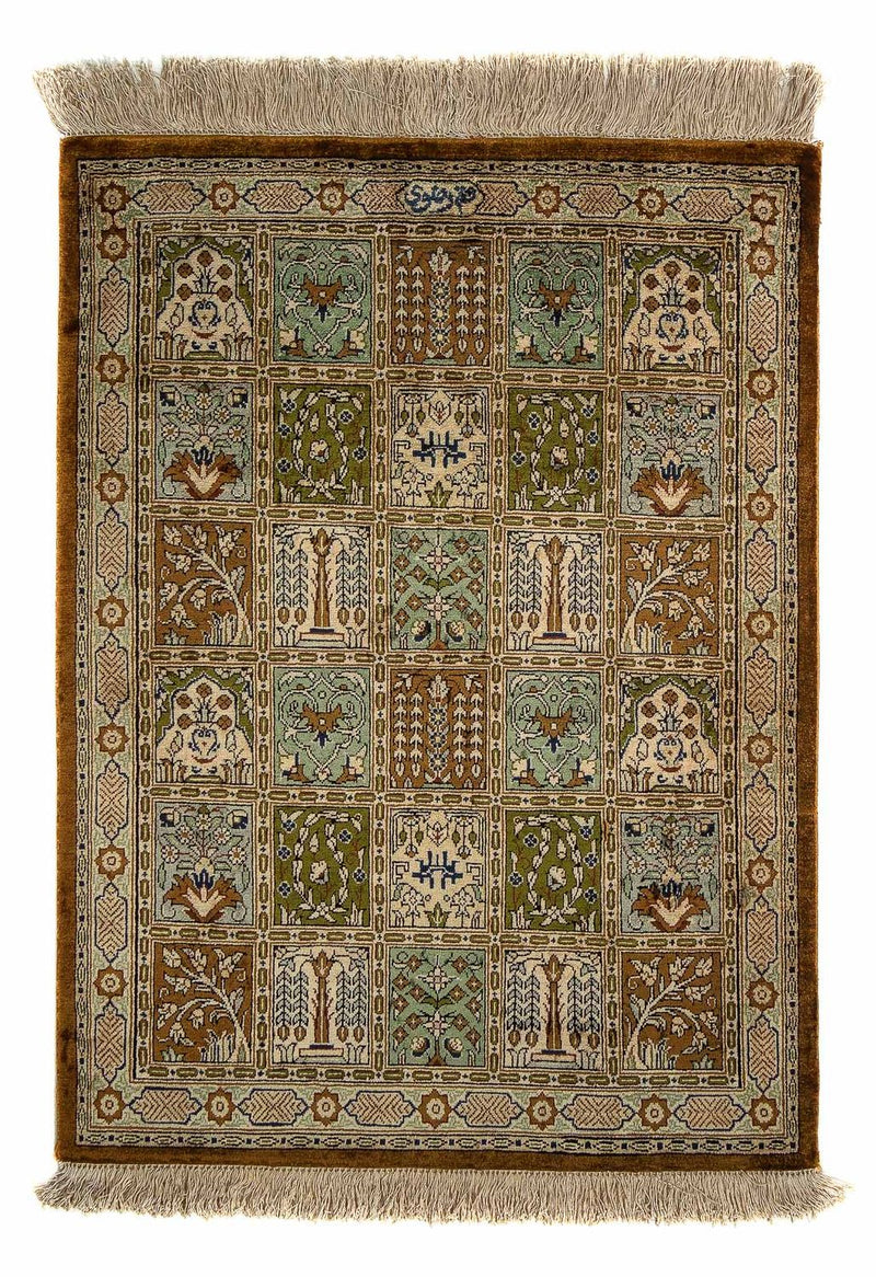 Qom Teppe 54x72cm - Persisk teppe