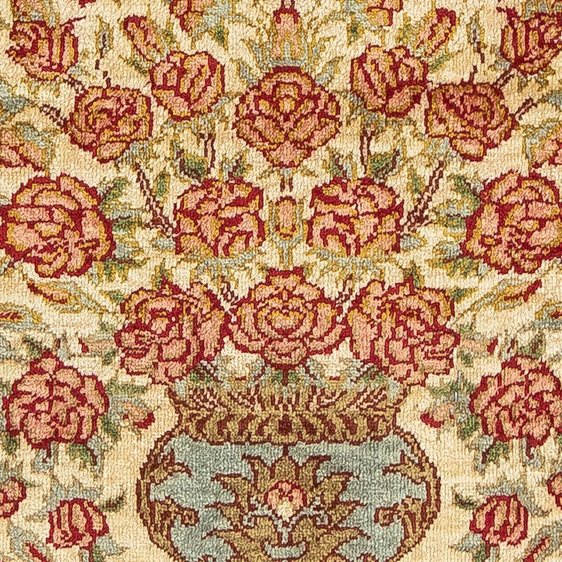 Qom silke Teppe 31x42cm - Persisk teppe