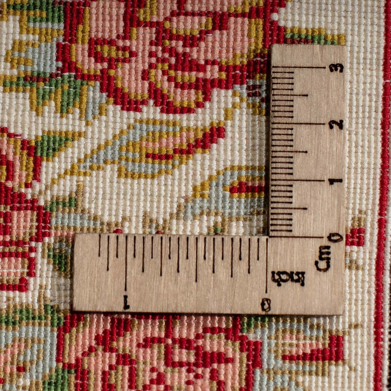 Qom silke Teppe 31x42cm - Persisk teppe