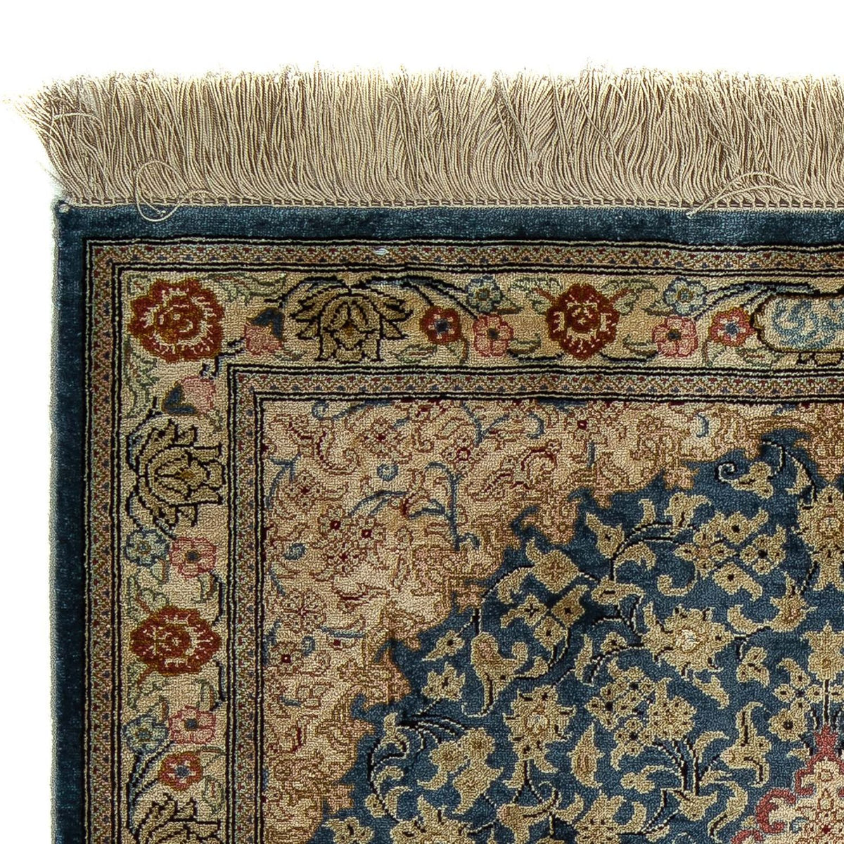 Qom Teppe 58x83cm - Persisk teppe