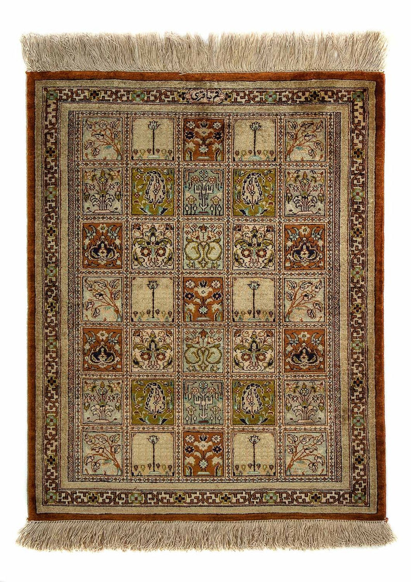 Qom Teppe 65x53cm - Persisk teppe