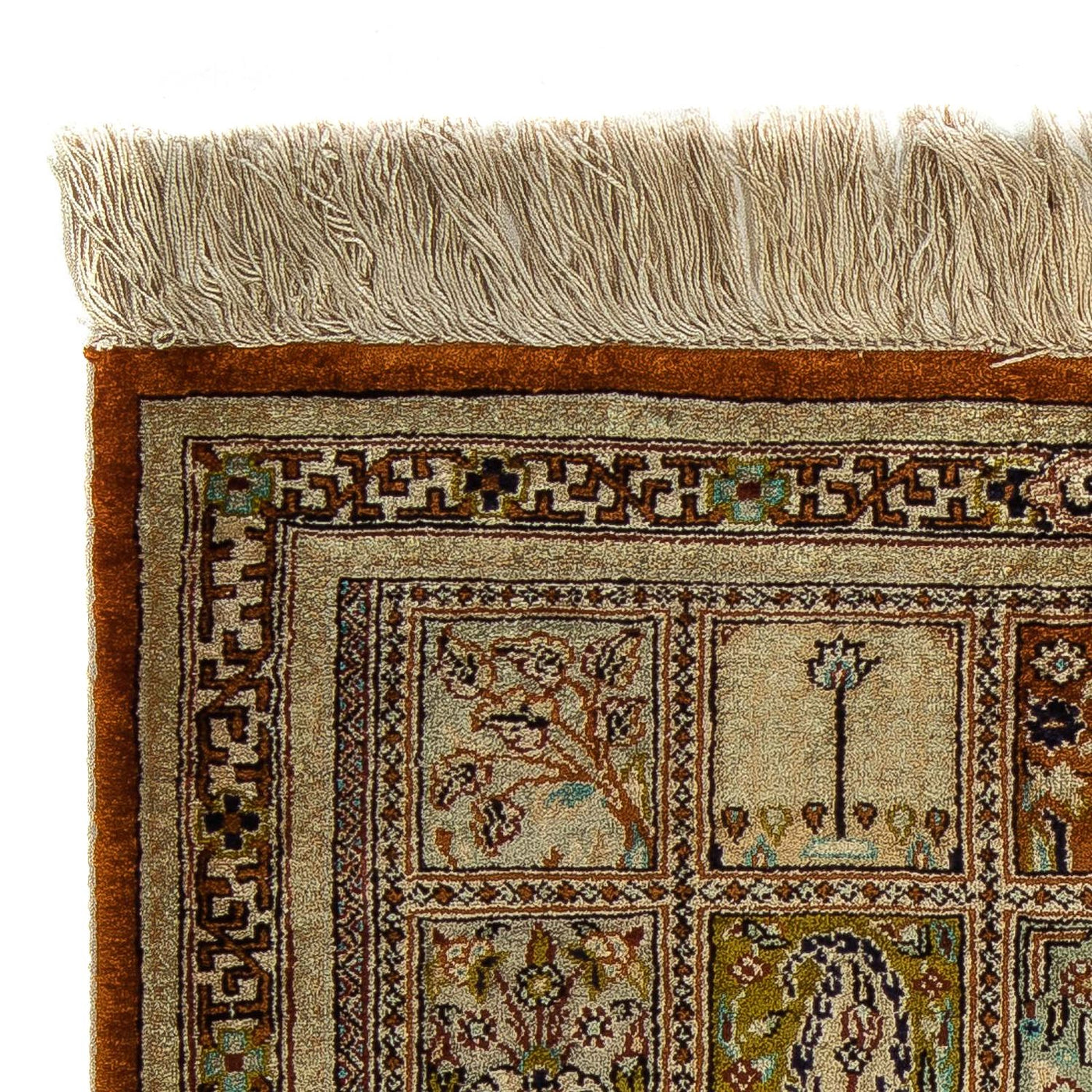 Qom Teppe 65x53cm - Persisk teppe