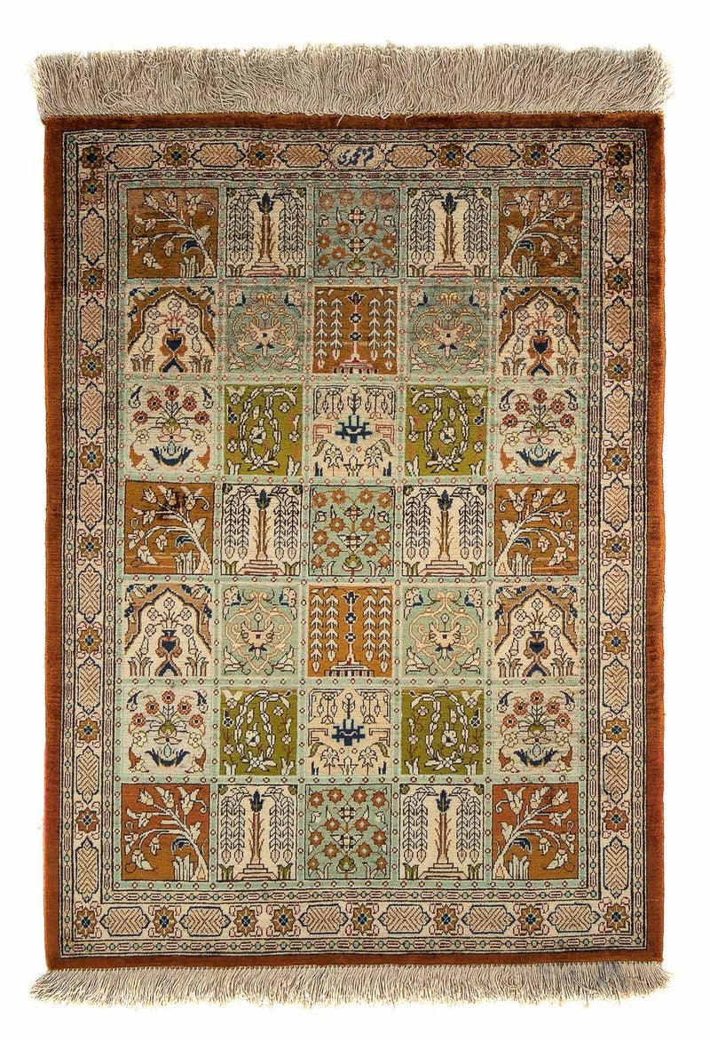 Qom Teppe 75x55cm - Persisk teppe