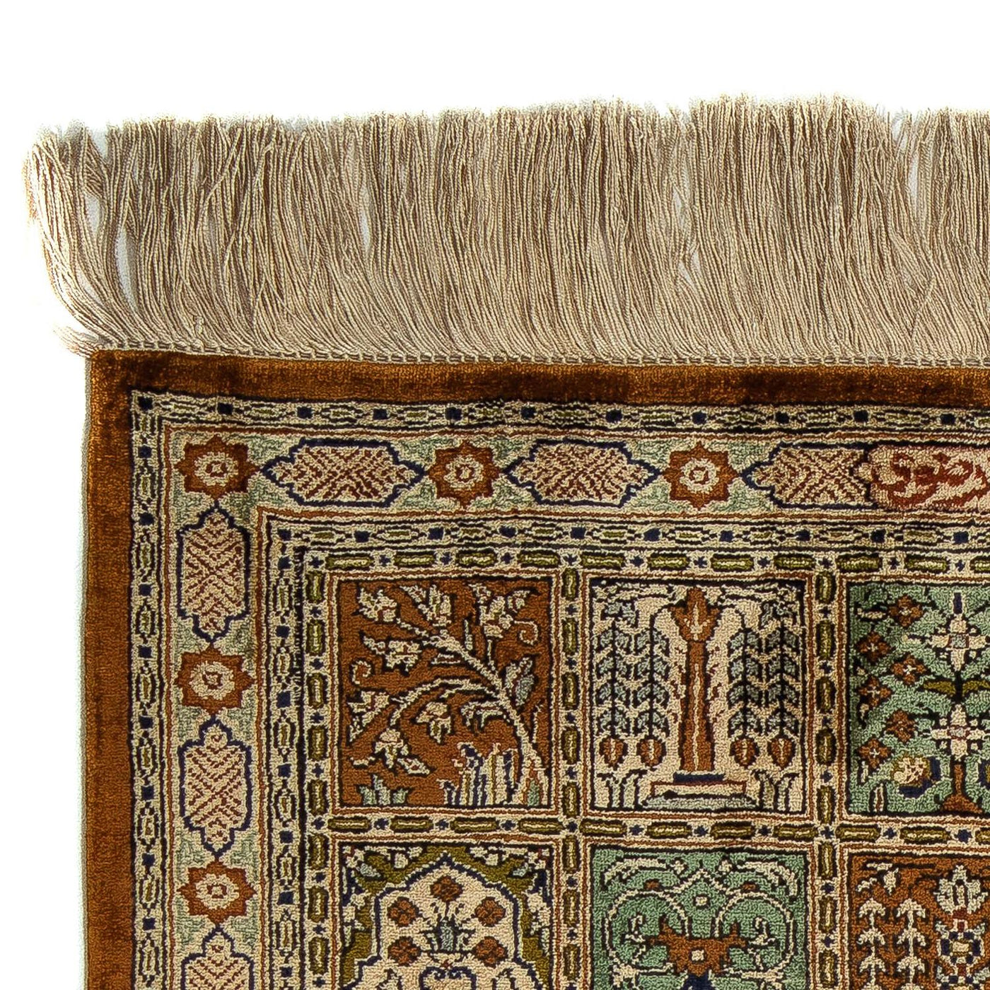 Qom Teppe 71x57cm - Persisk teppe