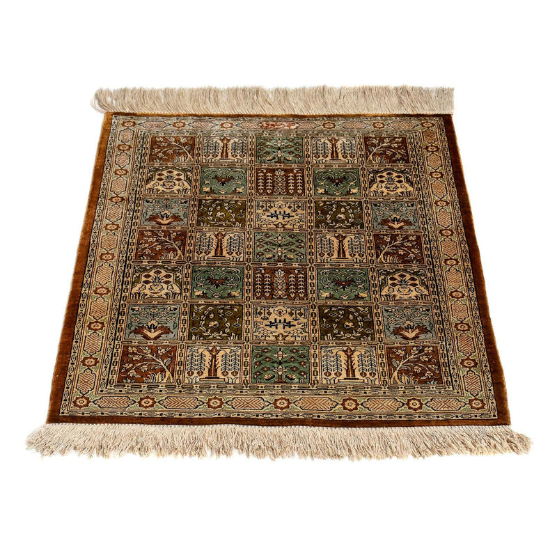 Qom Teppe 71x57cm - Persisk teppe